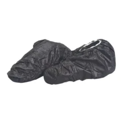 AquaTrak® Black Disposable Shoe Covers w/ Elastic Tops (L - XL Available) - Case of 75 Pairs