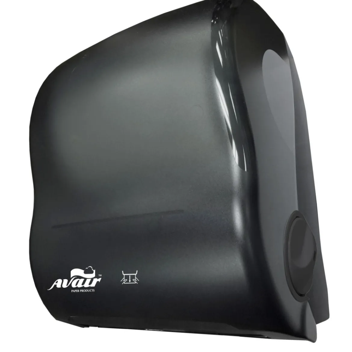 Avair® Mechanical Auto Cut Paper Towel Dispenser (Black)
