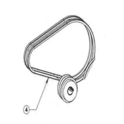 AX31 Replacement V-Belt for Aaladin Pressure Washers