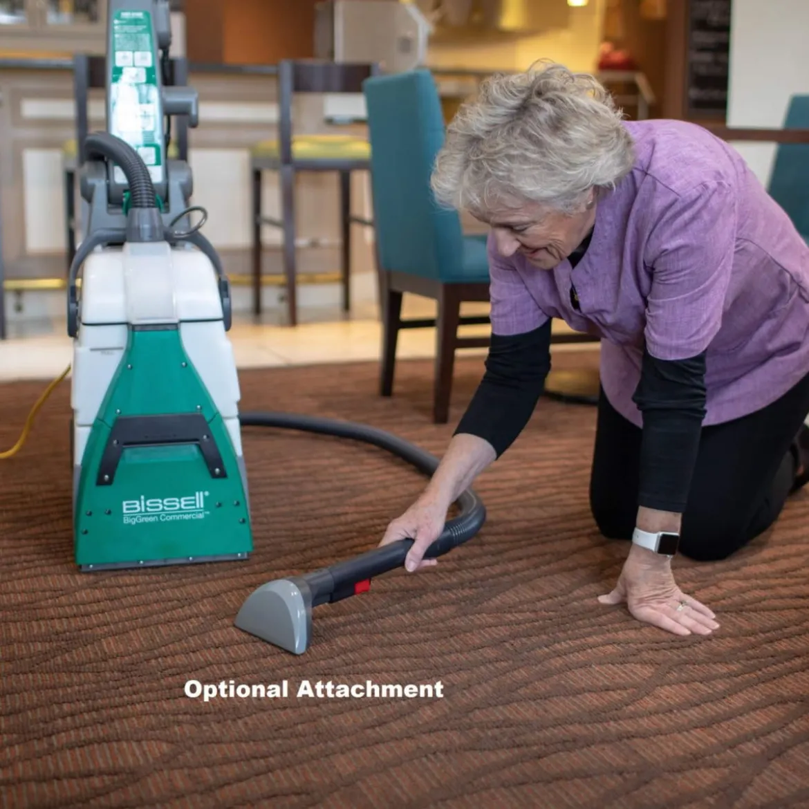 Bissell® BigGreen Commercial® Carpet Cleaning Machine (1.75 Gallons) - 10.5" Head