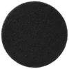 6.5" Black Baseboard & Floor Wax Stripping Pads - Case of 15