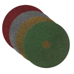 Black Diamond Concrete & Natural Stone Floor Prep Pads Started Pack (17" or 20" Round) - Case of 4