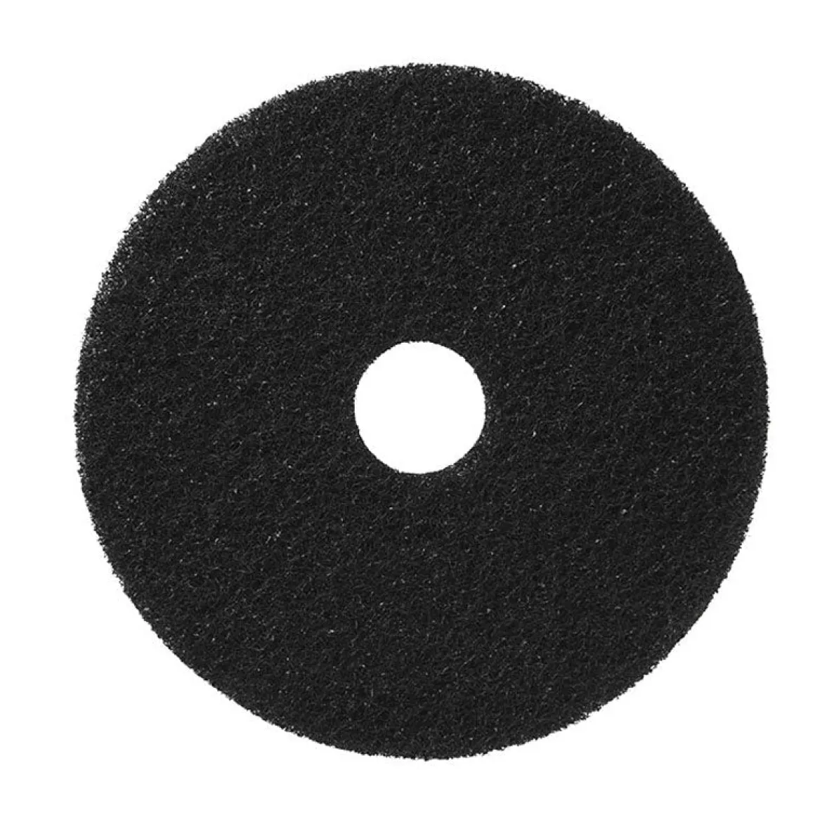 10" Black Floor Stripping Pads - Case of 5