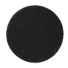 8" Black Floor Stripping Pads - Case of 10