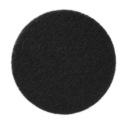 8" Black Floor Stripping Pads - Case of 10