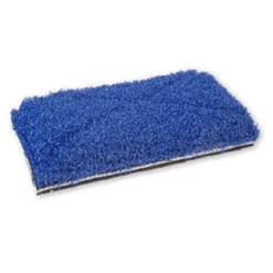 Blue Turf Scrub Tile & Grout Pad for Square Scrub® Doodle Scrub® (4.75" x 10")