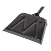 Boardwalk® Black Heavy Duty 12" Metal Dust Pan