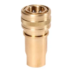 1/4" Brass Female Quick Disconnect Fitting (#A00102) For EDIC Carpet Extractor Tools & Hoses