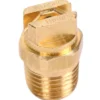 1/4" Brass 110° Universal V-Jet Spray Nozzle (#11008) for Non-Heated Carpet Extractors - #08 Orifice