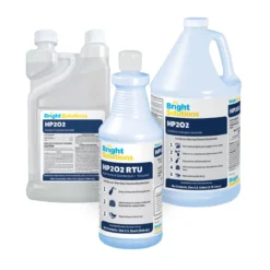 Bright Solutions® HP202 Hydrogen Peroxide Disinfectant Cleaner (32 oz RTU & 32 oz / 1 Gallon Concentrate Options)