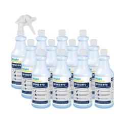Bright Solutions® HP202 Hydrogen Peroxide Disinfectant Cleaner (32 oz RTU & 32 oz / 1 Gallon Concentrate Options)