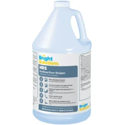 Bright Solutions® 'NRS' No Rinse Floor Stripper (1 Gallon Bottles) - Case of 4