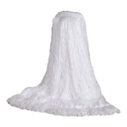 Bright Solutions® Nylon Floor Finish Applicator Mop w/ 1.25" Narrow Band (Size: Medium) - Looped Ends