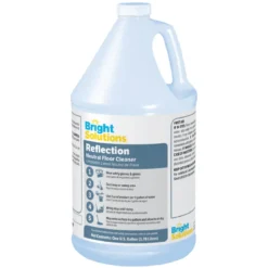 Bright Solutions® 'Reflection' Rinse Free Neutral Floor Cleaner (1 Gallon Bottles) - Case of 4