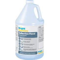 Bright Solutions® 'Reflection Floral' Neutral Cleaner (1 Gallon Bottles) - Case of 4