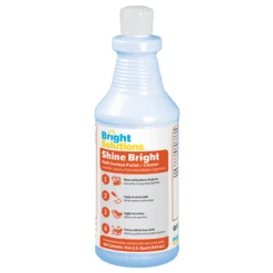 Bright Solutions® 'Shine Bright' Multi-Surface Polish & Cleaner (32 oz Flip Top Bottles) - Case of 12