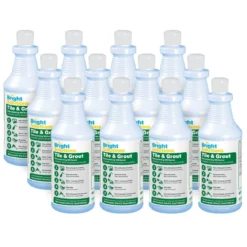 Bright Solutions® Tile & Grout Refreshening Whitener (32 oz Bottles) - Case of 12