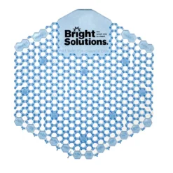 Bright Solutions® Wave 3D Cotton Blossom Urinal Screen w/ Enzymes - Box of 10