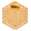 Bright Solutions® Wave 3D Mango Urinal Screen w/ Enzymes - Box of 10