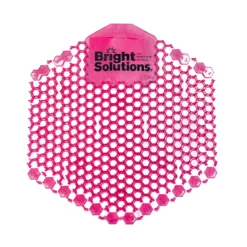 Bright Solutions® Wave 3D Orchard Spice Urinal Screens w/ Enzymes - Box of 10