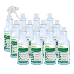 Bright Solutions 'X-It' Mold & Mildew Stain Remover (32 oz Spray Bottles) - Case of 12