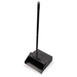 Carlisle® Black Lobby Dustpan w/ 2-Piece 30" Handle