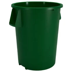 Carlisle® Bronco™ 55 Gallon Green Round Trash Container (#84105509)
