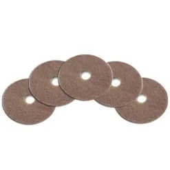 17" Champagne Soft Floor Burnishing Pads - Case of 5