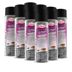 Claire® Bed Bug, Lice & Dust Mite Spray (16 oz Aerosol Cans) - Case of 12