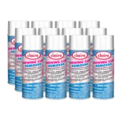 Claire® Chewing Gum Remover (6.5 oz Aerosol Cans) - Case of 12
