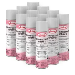 Claire® Country Fresh Scent Multi-Purpose Disinfectant Spray Q (17 oz Aerosol Cans) - Case of 12