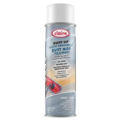 Claire® Dust Up Floor Dressing & Dust Mop Treatment (20 oz Aerosol Cans) - Case of 12