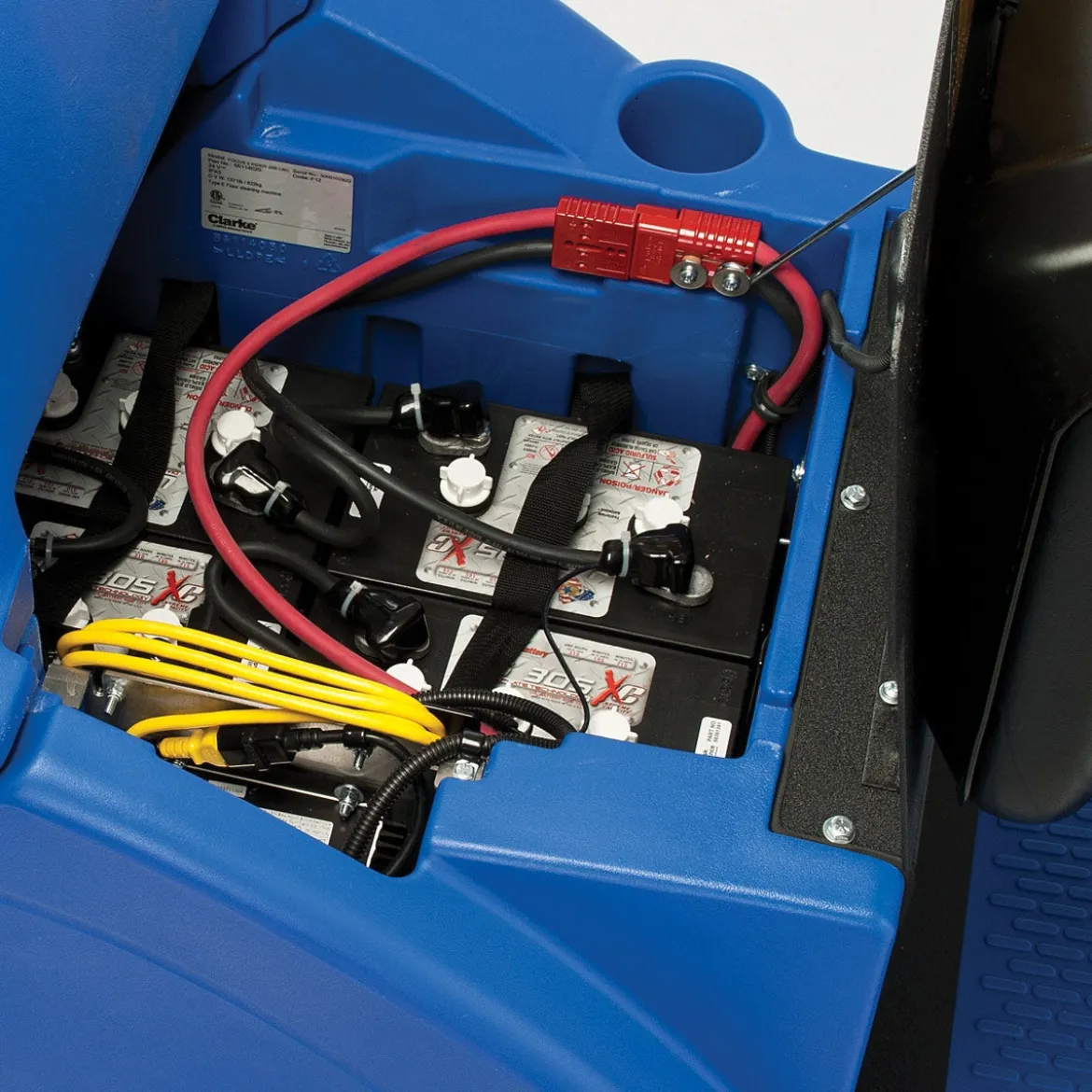 Clarke® Focus® II BOOST® Automatic Ride on Floor Scrubber