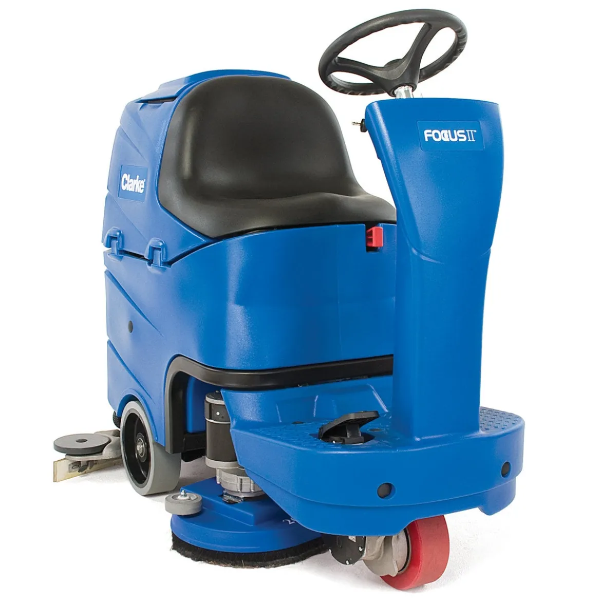 Clarke® Focus® II MicroRider™ Auto Floor Scrubber (26" or 14" x 28" Deck Options) - 21 Gallons