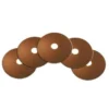 CleanFreak® 20" Brown Wet & Dry Floor Stripping Pads - Case of 5