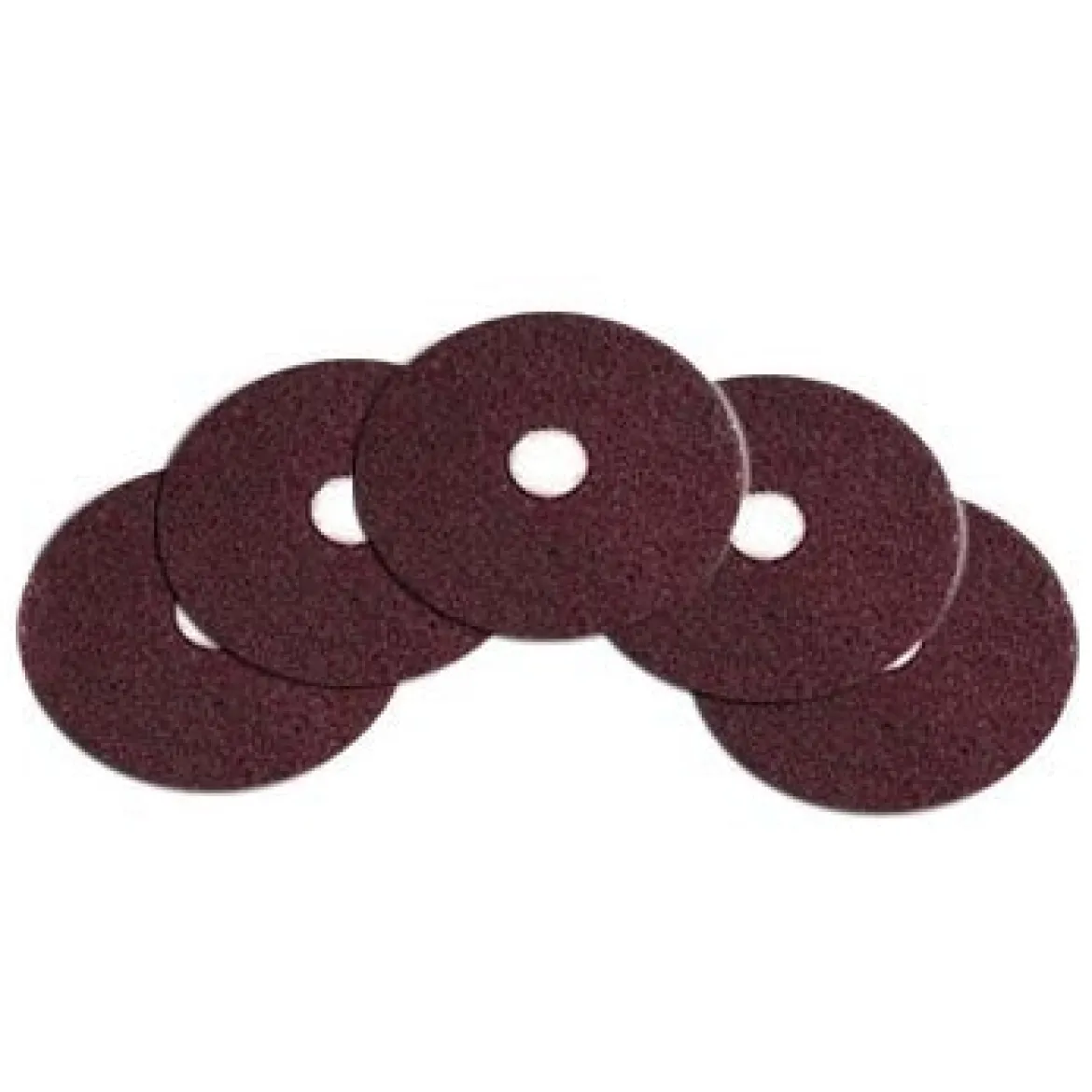 17" CleanFreak® 'Dominator' Burgundy High Performance Floor Wax Stripping Pads - Case of 5
