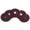 12" CleanFreak® 'Dominator' Burgundy High Performance Floor Stripping Pads - Case of 5