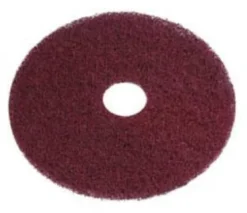 24" CleanFreak® 'Dominator' Burgundy High Performance Floor Stripping Pads - Case of 5