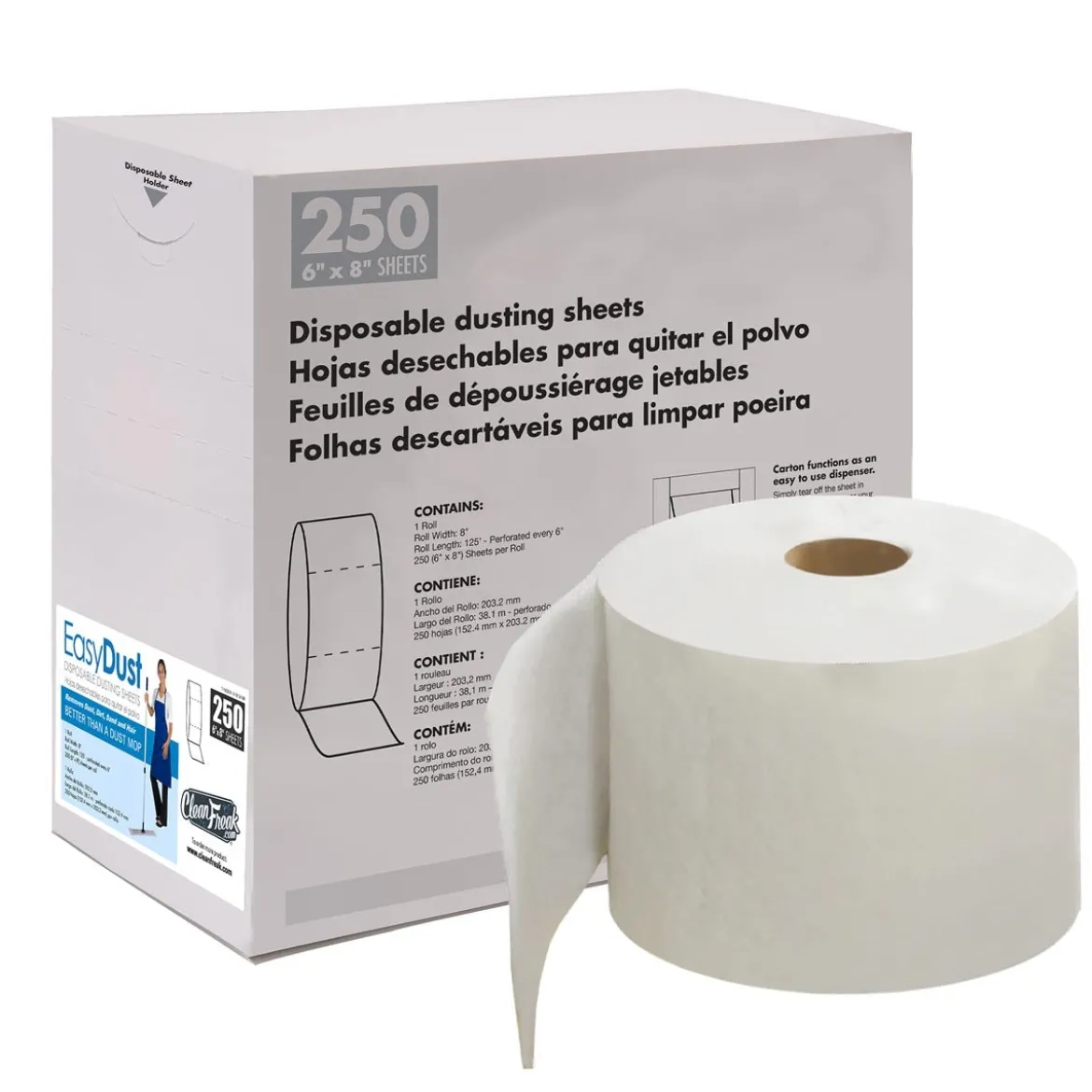 CleanFreak® 'EasyDust' Cleaning & Dusting Sheets