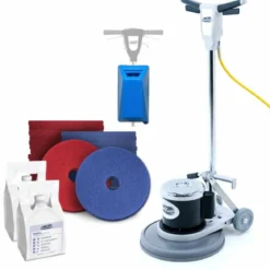 CleanFreak® 17" Floor Buffer Commercial Floor Cleaning Package