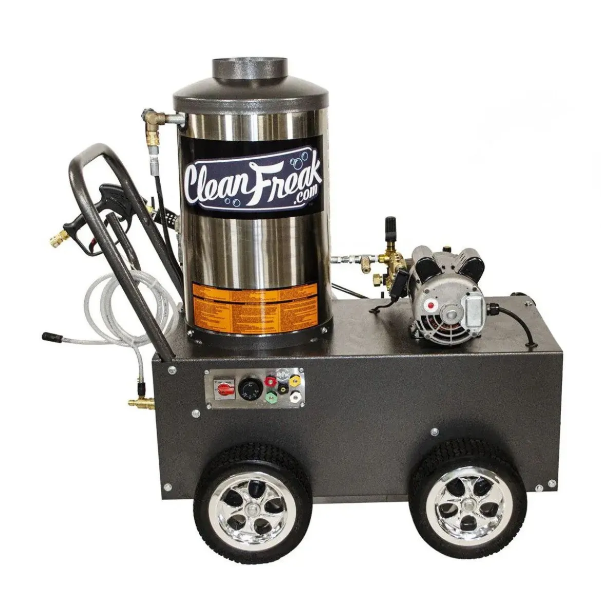 CleanFreak® Hot Water 2.2 GPM Electric Pressure Washer w/ Diesel Fired Burner – 1,000 PSI