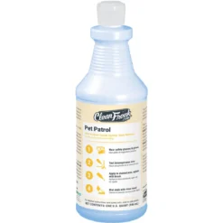 CleanFreak® 'Pet Patrol' Urine & Feces Carpet Spotter Stain Remover (32 oz Flip Top Bottles) - Case of 6