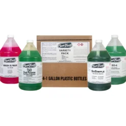 CleanFreak® Pressure Washer Chemical Variety Pack (4 Different Gallon Bottles)
