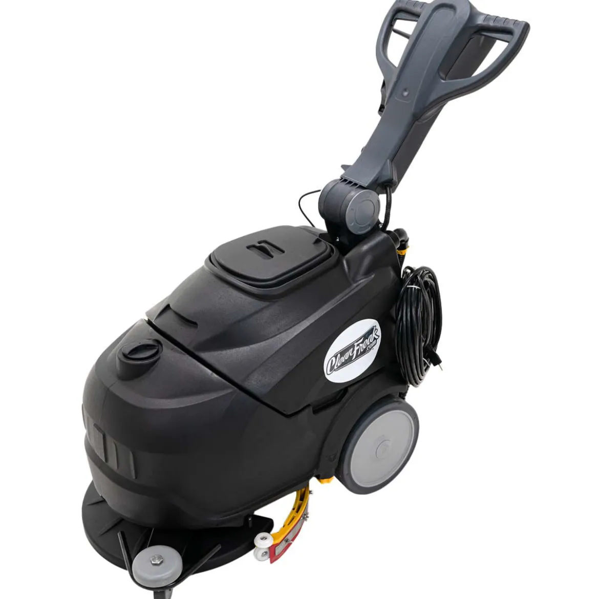 CleanFreak® 18" Reliable 18E Electric Auto Scrubber w/ Nylon Brush - 8 Gallons
