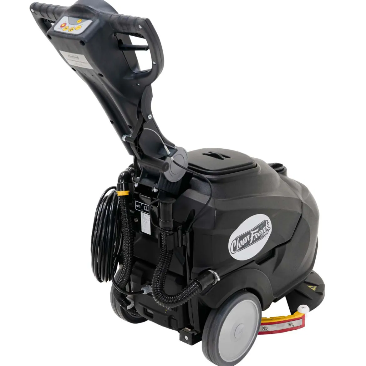 CleanFreak® 18" Reliable 18E Electric Auto Scrubber w/ Nylon Brush - 8 Gallons