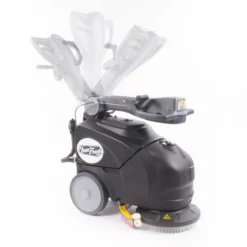 CleanFreak® 14" Reliable Walk Behind Floor Scrubber (Battery & Electric Options) - 4 Gallons
