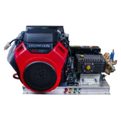 CleanFreak® Skid Mount Honda GX690 Engine w/ 8.0 GPM General Pump Pressure Washer (Gas) - 3,500 PSI