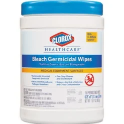 Clorox Healthcare® Bleach Germicidal Wipes (6" x 5" | 150 Wipe Canisters) - Case of 6
