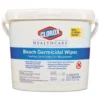 Clorox Healthcare® Bleach Germicidal Unscented Disinfectant Wipes (12" x 12" | 110 Wipe Buckets) - Case of 2