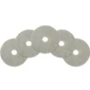 17" Combo (Poly & Natural Fibers) Floor Burnishing Pads - Case of 5